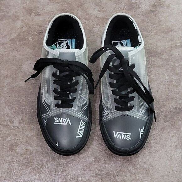 Vans ComfyCush Slip Skool Black & White Checkered Unisex Skateboard Sneakers NEW - Picture 2 of 10